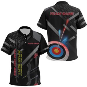 Clear Shot Bows Target Archery Polo Shirts,…