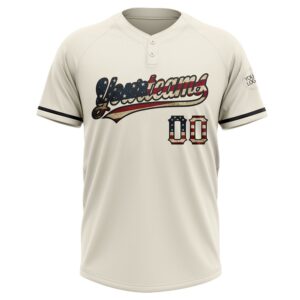 Cream Vintage USA Flag Black Two Button Unisex Softball Jersey Custom Team Softball Jersey 2 urzsp7.jpg