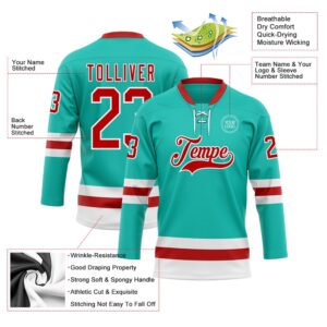 Custom Aqua Red White Hockey Lace Neck Jersey New Hockey Jersey Personali Sport Team Jersey Shirt 3 ljnstk.jpg