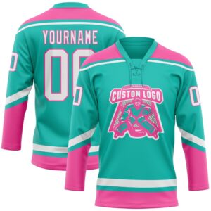 Custom Aqua White Pink Hockey Lace Neck Jersey New Hockey Jersey Personali Sport Team Jersey Shirt 2 buneh4.jpg