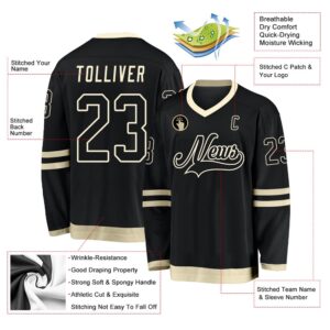 Custom Black Black Cream Hockey Jersey New Hockey Jersey Personali Sport Team Jersey Shirt 2 phfoyg.jpg