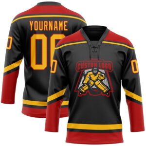 Custom Black Gold Red Hockey Lace Neck Jersey New Hockey Jersey Personali Sport Team Jersey Shirt 2 jlcnys.jpg