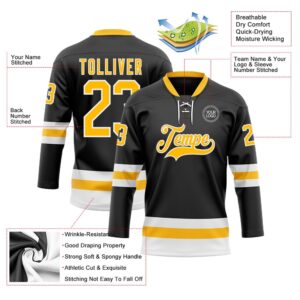 Custom Black Gold White Hockey Lace Neck Jersey New Hockey Jersey Personali Sport Team Jersey Shirt 3 lt88nk.jpg