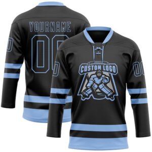 Custom Black Light Blue Hockey Lace Neck Jersey New Hockey Jersey Personali Sport Team Jersey Shirt 2 cxynwy.jpg