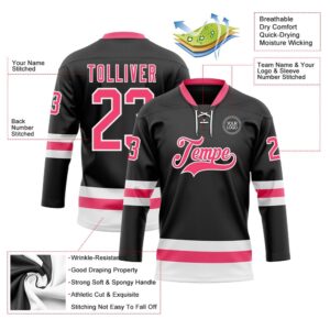 Custom Black Neon Pink White Hockey Lace Neck Jersey New Hockey Jersey Personali Sport Team Jersey Shirt 3 xvsxh7.jpg