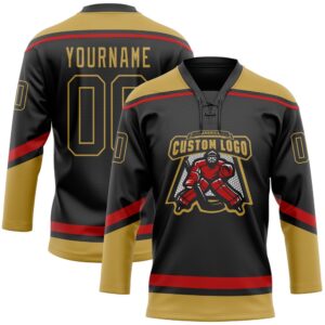 Custom Black Old Gold Red Hockey Lace Neck Jersey New Hockey Jersey Personali Sport Team Jersey Shirt 2 ybz5mk.jpg