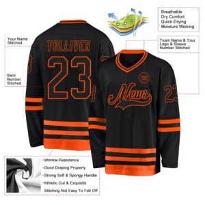 Custom Black Orange Hockey Jersey New Hockey Jersey Personali Sport Team Jersey Shirt 3 tvmav5.jpg