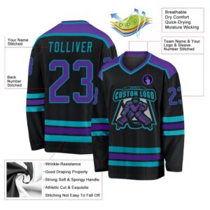Custom Black Purple Teal Hockey Jersey New Hockey Jersey Personali Sport Team Jersey Shirt 3 pwritj.jpg