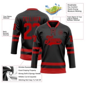 Custom Black Red Hockey Lace Neck Jersey New Hockey Jersey Personali Sport Team Jersey Shirt 3 yup2da.jpg