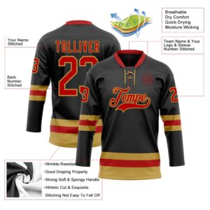 Custom Black Red Old Gold Hockey Lace Neck Jersey New Hockey Jersey Personali Sport Team Jersey Shirt 3 gnwdmb.jpg