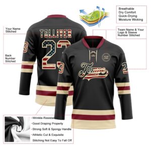 Custom Black Vintage USA Flag Cream Crimson Hockey Lace Neck Jersey New Hockey Jersey Personali Sport Team Jersey Shirt 3 zsxtkm.jpg