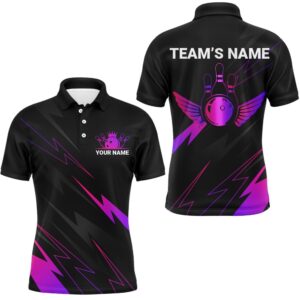 Custom Bowling Polo Shirt For Men Bowling…