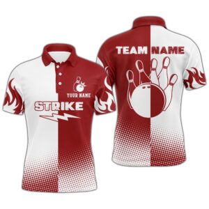 Custom Bowling Shirt For Men Bowling Polo…