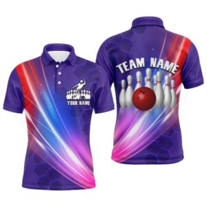 Custom Bowling Shirt For Men Bowling Polo…