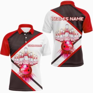 Custom Bowling Shirt For Men, Bowling Polo…