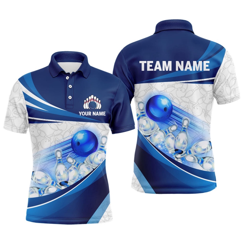 Custom Bowling Shirt For Men Navy Bowling Team Polo Shirt Custom Bowling Polo Shirts, Personalized Bowling Team Shirt Custom Bowling Shirt For Men Navy Bowling Team Polo Shirt Custom Bowling Polo Shirts, Personalized Bowling Team Shirt