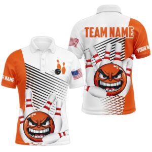 Custom Bowling Shirt Funny Bowling Polo Shirt…
