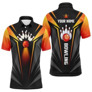 Custom Bowling Shirts For Men Bowling Ball…