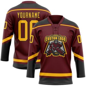 Custom Burgundy Gold Black Hockey Lace Neck Jersey New Hockey Jersey Personali Sport Team Jersey Shirt 2 mdrf62.jpg