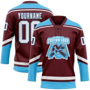 Custom Burgundy White Sky Blue Hockey Lace Neck Jersey New Hockey Jersey Personali Sport Team Jersey Shirt 2 aygmg2.jpg