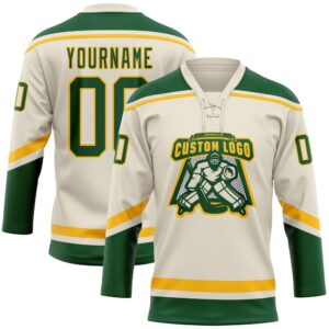 Custom Cream Green Gold Hockey Lace Neck Jersey New Hockey Jersey Personali Sport Team Jersey Shirt 2 e5bswd.jpg