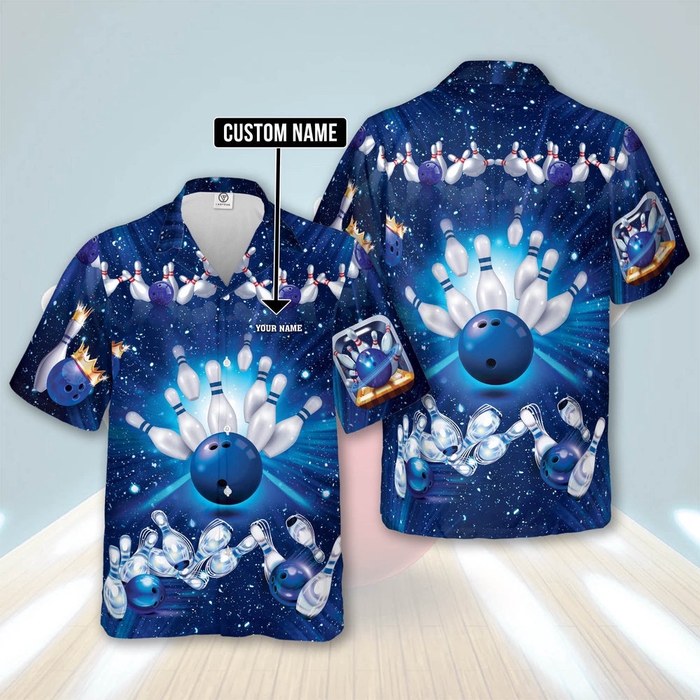 Custom Funny Bowling Shirts With Names, Custom Bowling Shirt, Custom Team Bowling Hawaiian Shirt