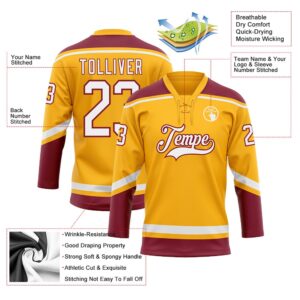 Custom Gold White Crimson Hockey Lace Neck Jersey New Hockey Jersey Personali Sport Team Jersey Shirt 3 l8cwrz.jpg