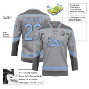 Custom Gray Light Blue Steel Gray Hockey Lace Neck Jersey New Hockey Jersey Personali Sport Team Jersey Shirt 3 vyif5y.jpg