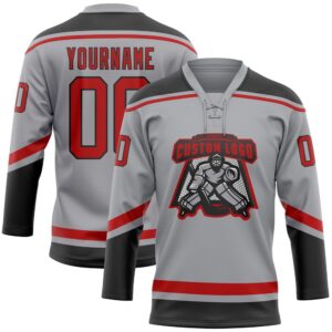 Custom Gray Red Black Hockey Lace Neck Jersey New Hockey Jersey Personali Sport Team Jersey Shirt 2 bdakbd.jpg