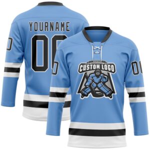 Custom Light Blue Black White Hockey Lace Neck Jersey New Hockey Jersey Personali Sport Team Jersey Shirt 2 d1zeni.jpg