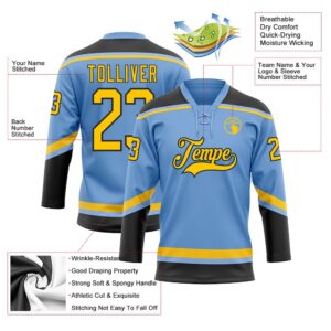 Custom Light Blue Yellow Black Hockey Lace Neck Jersey New Hockey Jersey Personali Sport Team Jersey Shirt 3 onfqck.jpg