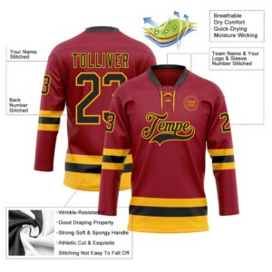 Custom Maroon Black Gold Hockey Lace Neck Jersey New Hockey Jersey Personali Sport Team Jersey Shirt 3 tiqh1g.jpg