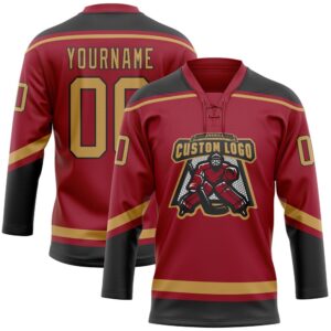 Custom Maroon Old Gold Black Hockey Lace Neck Jersey New Hockey Jersey Personali Sport Team Jersey Shirt 2 vriaml.jpg