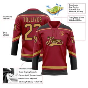 Custom Maroon Old Gold Black Hockey Lace Neck Jersey New Hockey Jersey Personali Sport Team Jersey Shirt 3 ntuumn.jpg