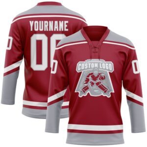 Custom Maroon White Gray Hockey Lace Neck Jersey New Hockey Jersey Personali Sport Team Jersey Shirt 2 yl4btz.jpg
