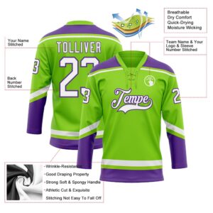 Custom Neon Green White Purple Hockey Lace Neck Jersey New Hockey Jersey Personali Sport Team Jersey Shirt 3 o8xptk.jpg