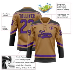 Custom Old Gold Purple Black Hockey Lace Neck Jersey New Hockey Jersey Personali Sport Team Jersey Shirt 3 my9qpu.jpg