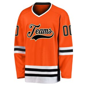 Custom Orange Black Old Gold Hockey Jersey New Hockey Jersey Personali Sport Team Jersey Shirt 2 yhi2mb.jpg