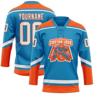 Custom Panther Blue White Orange Hockey Lace Neck Jersey New Hockey Jersey Personali Sport Team Jersey Shirt 2 qcnfb3.jpg