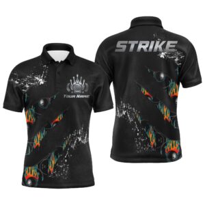 Custom Polo Bowling Shirt For Men, Strike…
