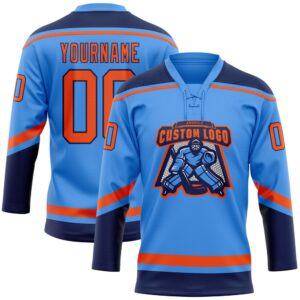Custom Powder Blue Orange Navy Hockey Lace Neck Jersey New Hockey Jersey Personali Sport Team Jersey Shirt 2 uq3kk2.jpg