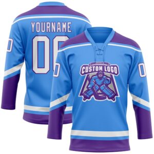 Custom Powder Blue White Purple Hockey Lace Neck Jersey New Hockey Jersey Personali Sport Team Jersey Shirt 2 i6jxfw.jpg