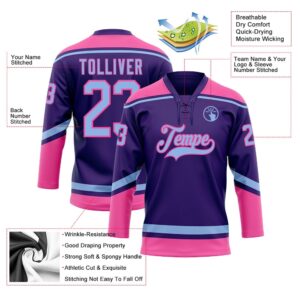 Custom Purple Light Blue Pink Hockey Lace Neck Jersey New Hockey Jersey Personali Sport Team Jersey Shirt 3 xaynng.jpg