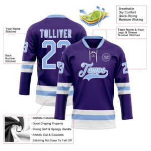 Custom Purple Light Blue White Hockey Lace Neck Jersey New Hockey Jersey Personali Sport Team Jersey Shirt 3 z57w4y.jpg