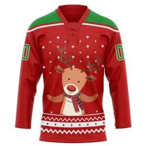 Custom Red Grass Green White Christmas Reindeer 3D Hockey Lace Neck Jersey New Hockey Jersey Personali Sport Team Jersey Shirt 2 qmzttd.jpg