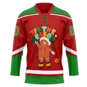 Custom Red Grass Green White Funny Christmas 3D Hockey Lace Neck Jersey New Hockey Jersey Personali Sport Team Jersey Shirt 2 nwty5j.jpg
