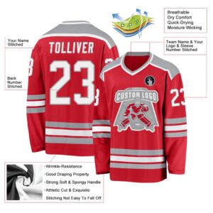 Custom Red White Gray Hockey Jersey New Hockey Jersey Personali Sport Team Jersey Shirt 3 hkvsjr.jpg