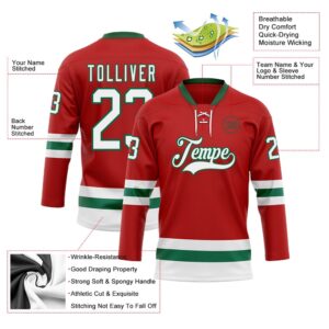 Custom Red White Kelly Green Hockey Lace Neck Jersey New Hockey Jersey Personali Sport Team Jersey Shirt 3 qqilsb.jpg