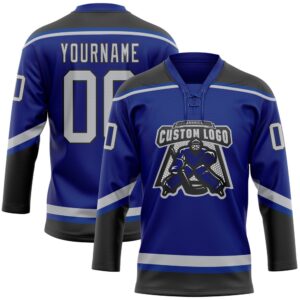 Custom Royal Gray Black Hockey Lace Neck Jersey New Hockey Jersey Personali Sport Team Jersey Shirt 2 xiljxa.jpg