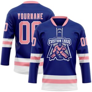 Custom Royal Medium Pink White Hockey Lace Neck Jersey New Hockey Jersey Personali Sport Team Jersey Shirt 2 xvneca.jpg